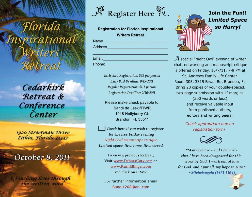 2011 FIWR brochure (Front)