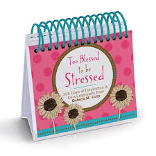 Too Blessed to Be Stressed Perpetual Calendar